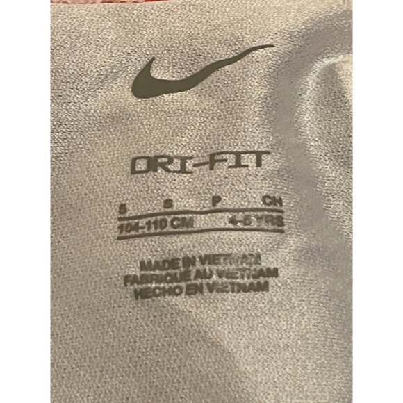 Nike Dri-Fit Girls Printed Athletic Shorts Size S 4-5 Years Watercolor Design Li - Picture 9 of 9